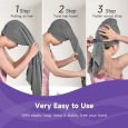 Olala Korean Microfiber Hair Towel Wrap for Women