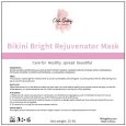 Olala Korean V Area Rejuvenation Mask, Brighten Dark Bikini Area