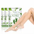 Beauty Host Tea Tree Mint Exfoliating Foot Mask, for Feet Mask Remove Dead Skin Heels Foot Peeling